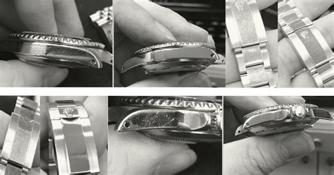 rolex scratch|remove scratches from rolex clasp.